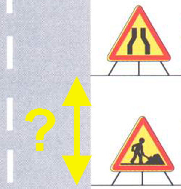 Signalisation : distance entre panneaux